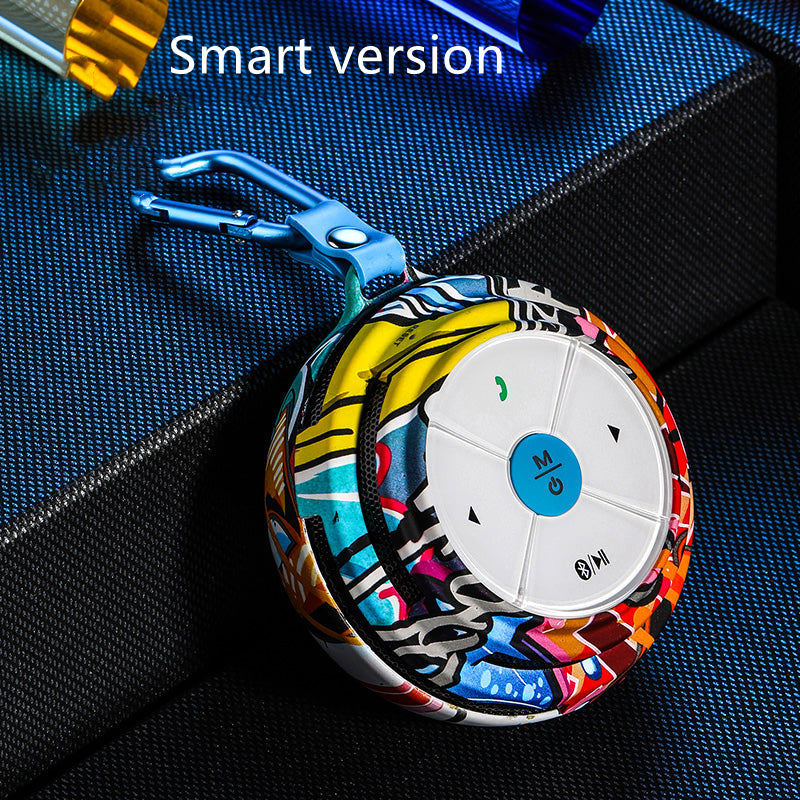 Portable Bluetooth speaker outdoor wireless speaker by My Store, compact design with controls and carry handle