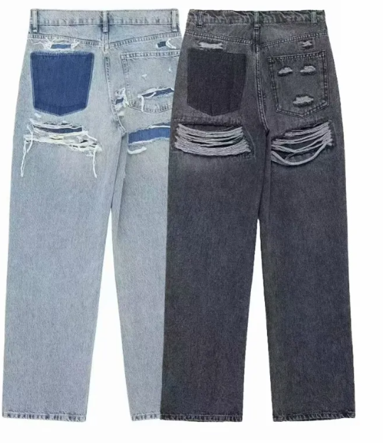 Chic Loose Denim Pants
