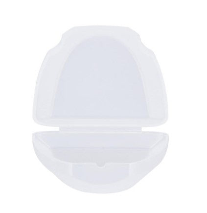 U-shaped lazy ultrasonic electric toothbrush with mouthpiece design, white exterior and compact handle