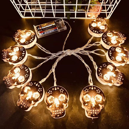 Halloween decoration lights with glowing seasonal accents for indoor or outdoor display