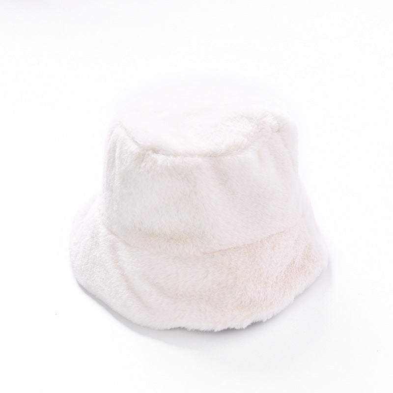Fur warm hat in a soft, cozy design