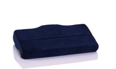 Cervical memory foam neck pillow for ergonomic head and neck support