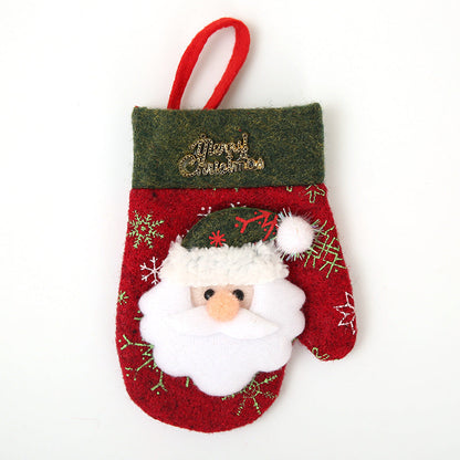 Christmas decorations for restaurant table setting with festive ornaments and seasonal decor