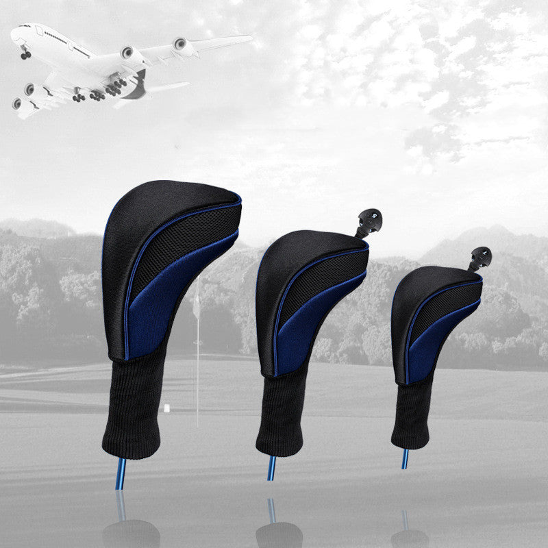 Black club cover displayed for protective storage