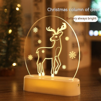 Christmas decorations night light decoration featuring a festive illuminated design my store