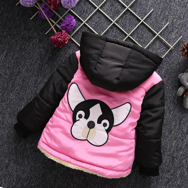 Children's winter coat by My Store in a warm, insulated design for cold weather outfits