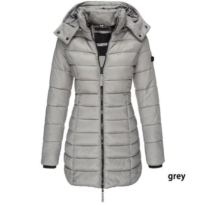 Lady warm coat by My Store in a classic design for cold weather layering