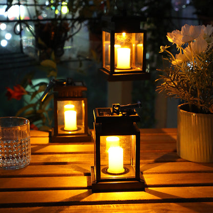 Solar wind lamp with decorative design from My Store