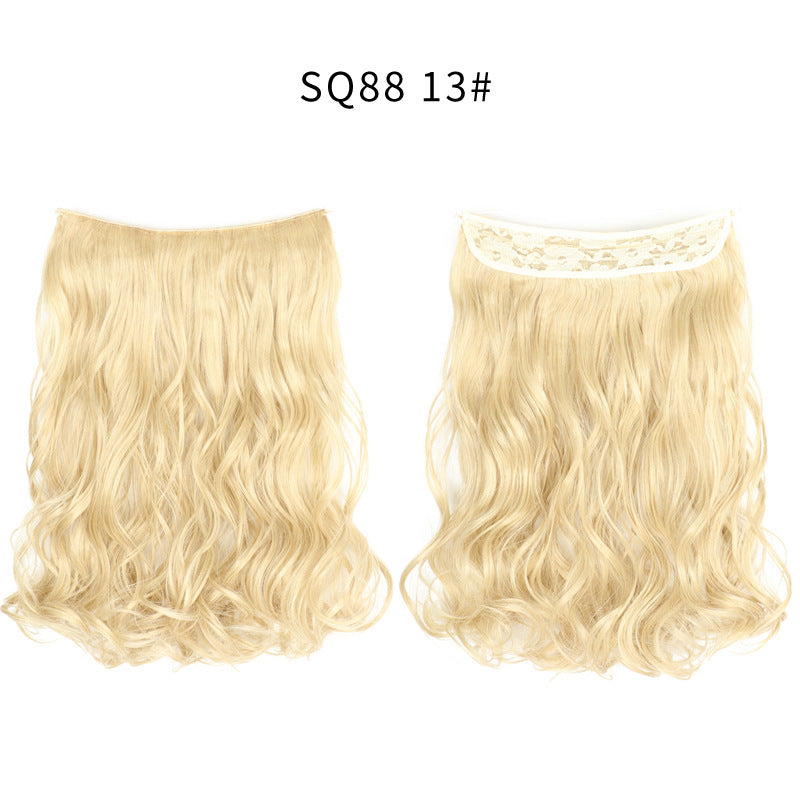 Adjustable Synthetic Hair Curtain Wig for Women