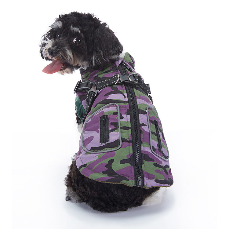 Winter cashmere pet jacket by My Store in a soft, warm design