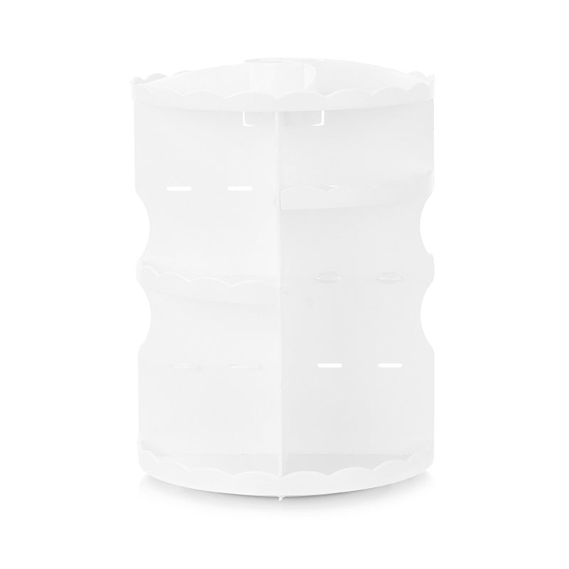 Multi-function cosmetics storage box with compartments for organizing makeup and beauty products