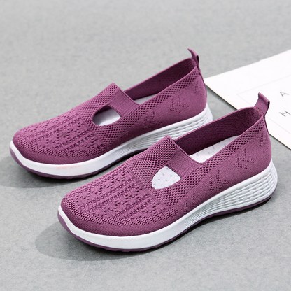 BackUPMYFILESNOW® CoolMesh EasyWear shoes with breathable mesh design and comfortable fit, shown in a stylish casual footwear style.