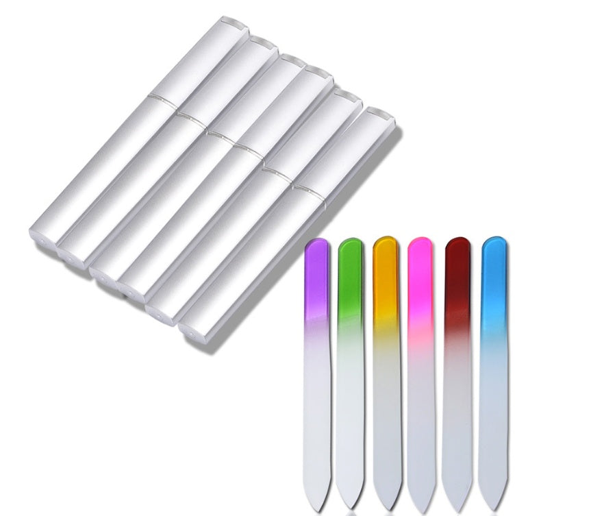 Nail file by My Store with a slim, textured surface for shaping and smoothing nails