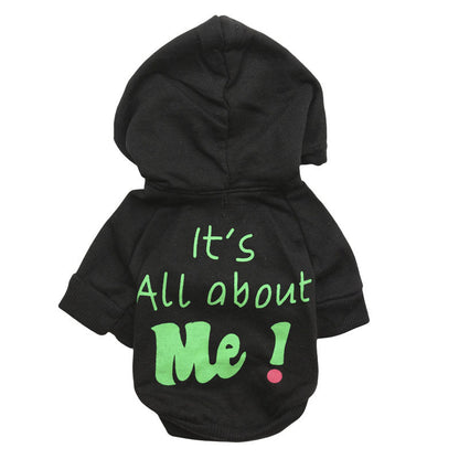 Fleece printed dog clothes by My Store, showing a warm patterned outfit for pets