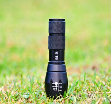 Outdoor Flashlight by My Store, compact black handheld design with bright LED beam