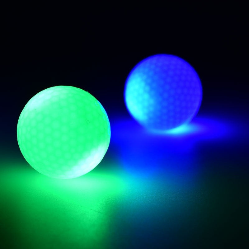 Flashing LED golf ball by My Store, glowing light-up golf ball for nighttime play