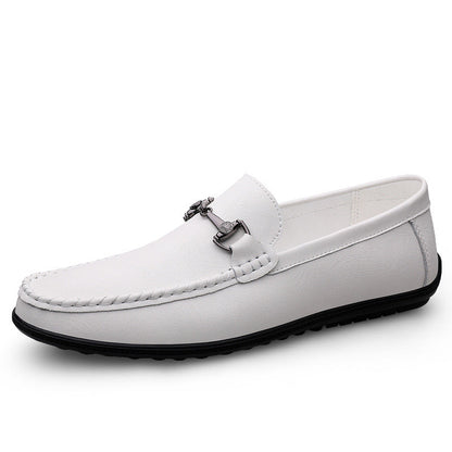 Soft-soled lightweight breathable slip-on loafers by My Store