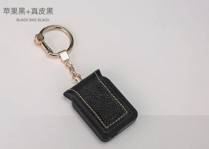 Dual SIM dual standby adapter keychain by My Store, compact black accessory displayed against a plain background