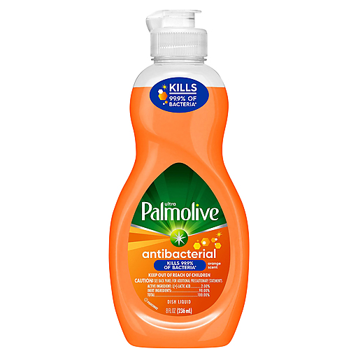 Palmolive Ultra Antibacterial Orange Scent Dish Liquid 8 Fl Oz