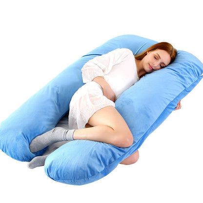 U-shaped pillow by My Store, soft contoured design for comfortable neck support