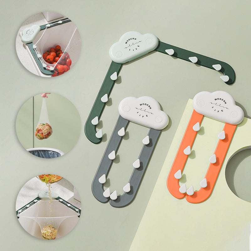 Triangular cloud sink drain rack garbage filter screen for dishwashing, rice, and kitchen leftovers