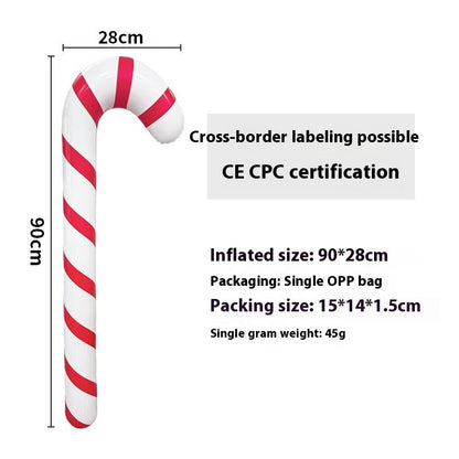 Inflatable Christmas ball outdoor garden decoration with festive holiday design