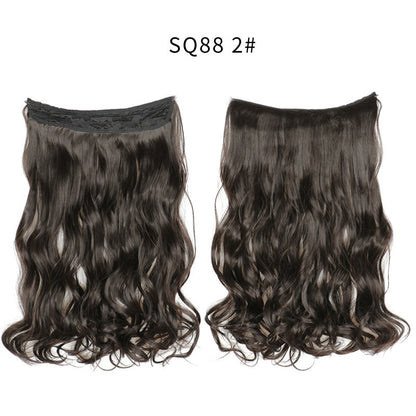Adjustable Synthetic Hair Curtain Wig for Women