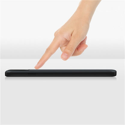 Apple-compatible back clip battery power bank for iPhone mobile phones, compact black design