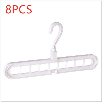 9-hole clothes hanger organizer, space-saving hanger for neatly storing multiple garments