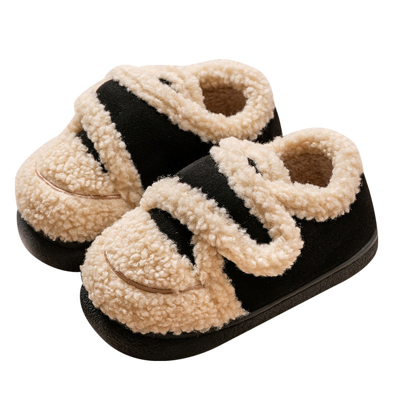 Children's cotton winter shoes in Korean style by My Store, soft padded design for kids