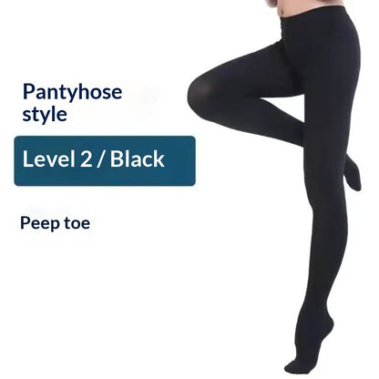 Women's compression mid-calf socks by My Store in a close-up product view