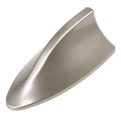 Car shark fin antenna in a sleek, low-profile design for vehicle roof installation