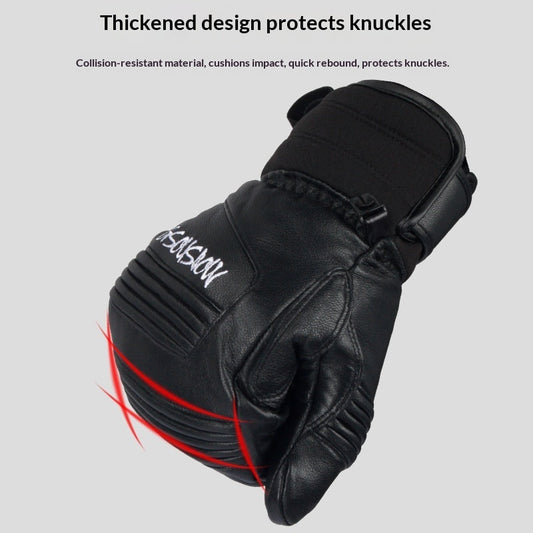 Outdoor sports gloves for hiking and cycling by My Store, black and gray padded design