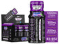 Black Boost Energy Shots 12-pack by BACKUPMYFILESNOW® featuring grape flavor, zero sugar, and 300mg caffeine per shot.