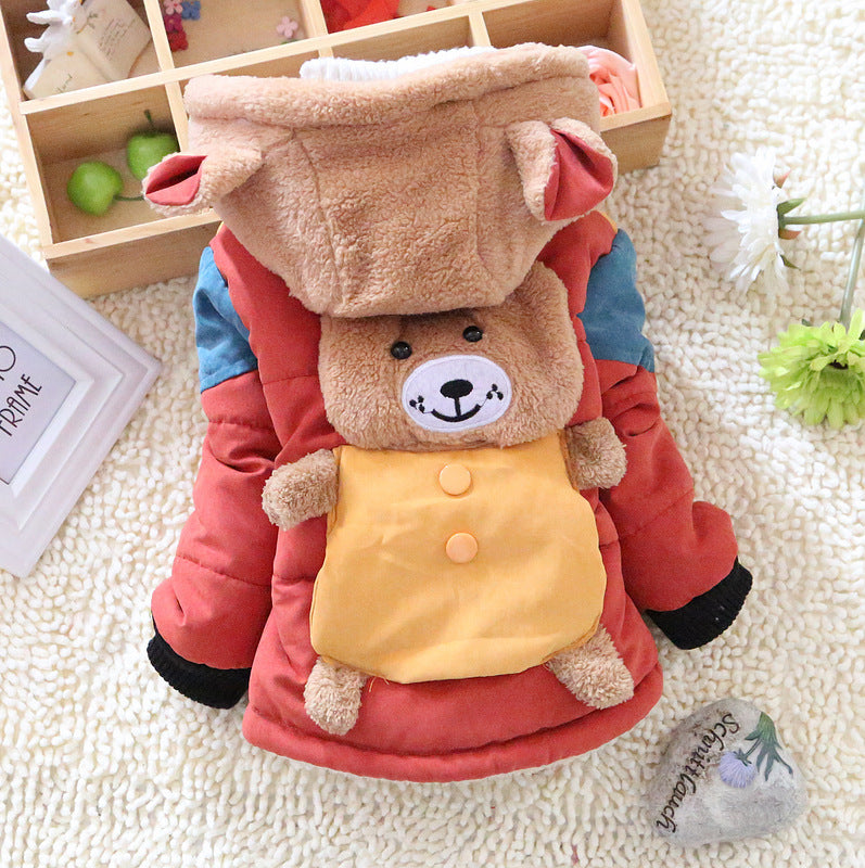 Children's winter coat by My Store in a warm, weather-resistant design