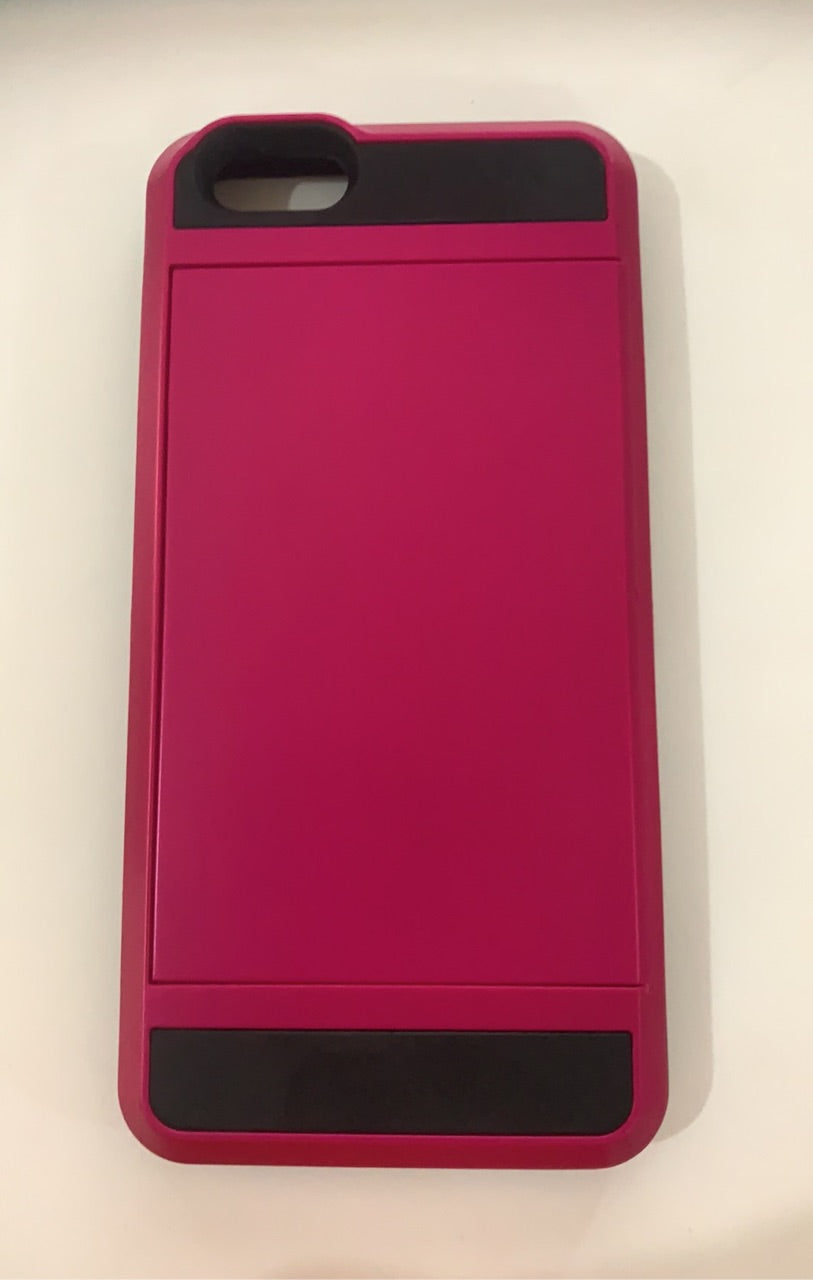 Card phone case by My Store with slim protective cover and card slot design