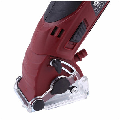 ROTORAZER SAW compact handheld circular saw in black and orange