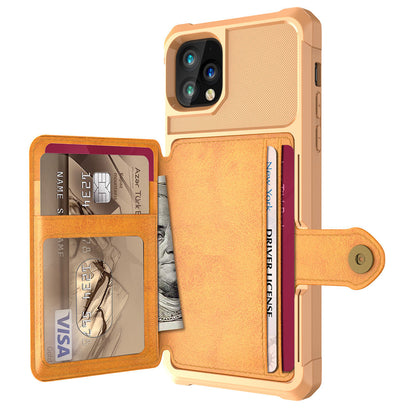 Card wallet holder phone case with built-in card slot and protective phone cover, My Store