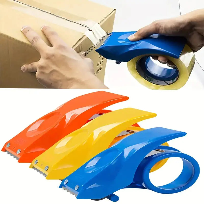 Heavy-Duty Shipping Tape Dispenser with Sloped Blades