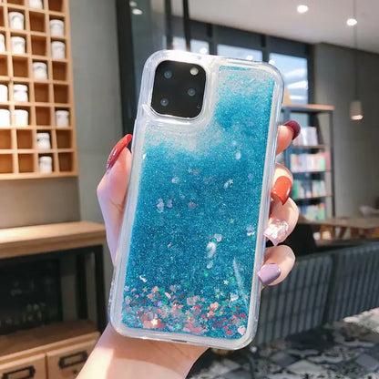 Glitter Liquid Sand Case for iPhone XS Max & More