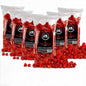 Junior Snacks Co. Hot Cheddar snack bag featuring spicy cheddar-flavored chips in colorful packaging.