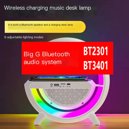BT-3401 Bluetooth Speaker with Colorful Atmosphere Light