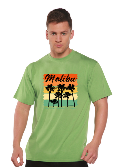Spun Bamboo men's graphic T-shirt in bamboo viscose and organic cotton with colorful printed design, short sleeve and unisex fit.
