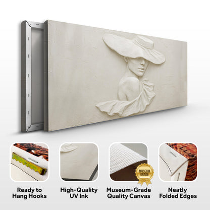 Minimalist Female Portrait Wall Art