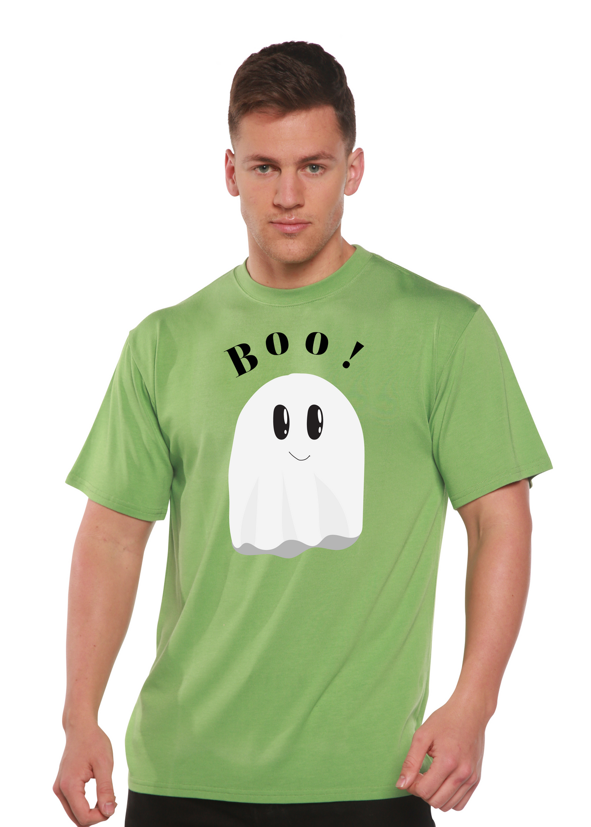 Men's Spun Bamboo graphic T-shirt made of bamboo viscose and organic cotton with a stylish printed design.