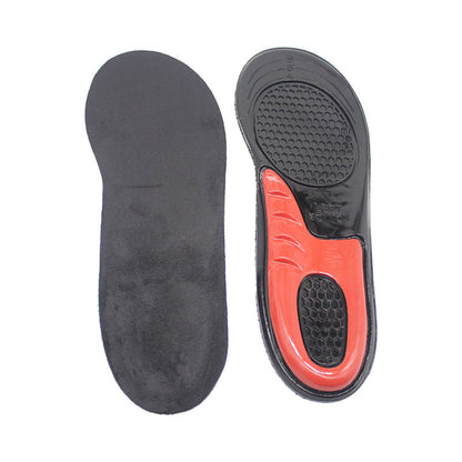 Men's And Women's Sports High Skin-friendly Sweat-absorbent Shock-absorbing And Pressure-relieving Insole