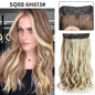 Adjustable Synthetic Hair Curtain Wig for Women