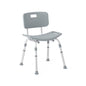 Medline Gray Knockdown Shower Chair - Case of 4