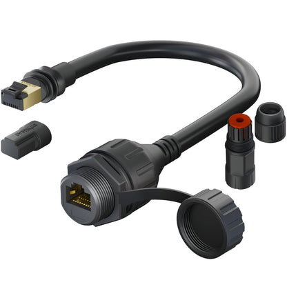 STARGEAR for Starlink Ethernet Adapter Gen 3/Mini Waterproof Coupler for Starlink Standard SPX to RJ45 Compatible with Starlink V3 Extension Repair of Starlink Mini Ethernet Cable (1 Pack)