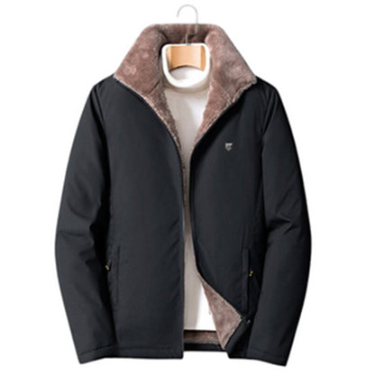 Winter middle-aged men's clothing coat by My Store in a warm, classic design